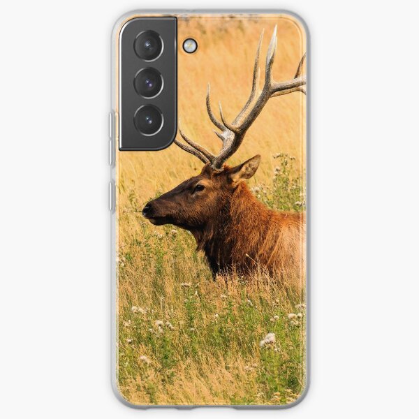 Elk in Yellowstone National Park Samsung Galaxy Soft Case RB1608 product Offical yellowstone Merch