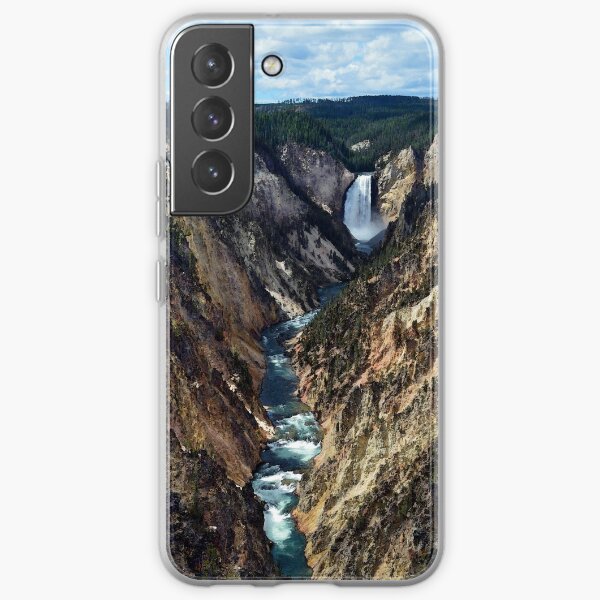 Lower Yellowstone Falls Samsung Galaxy Soft Case RB1608 product Offical yellowstone Merch