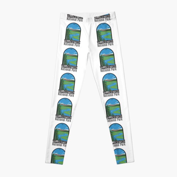 Yellowstone National Park Hayden Valley Leggings RB1608 product Offical yellowstone Merch