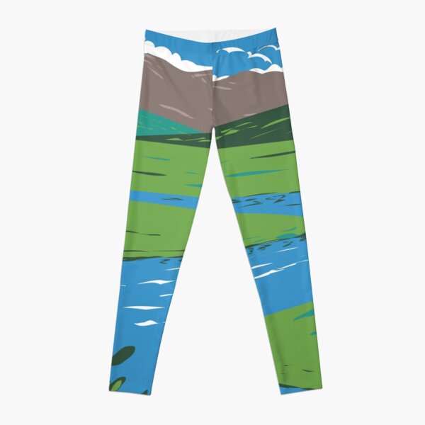 Yellowstone National Park Hayden Valley Vintage Leggings RB1608 product Offical yellowstone Merch