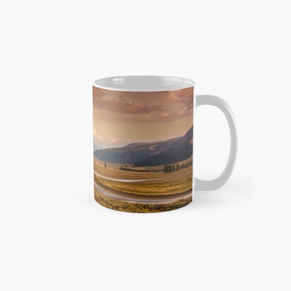 Fall Lamar Valley - Yellowstone National Park Classic Mug RB1608 product Offical yellowstone Merch