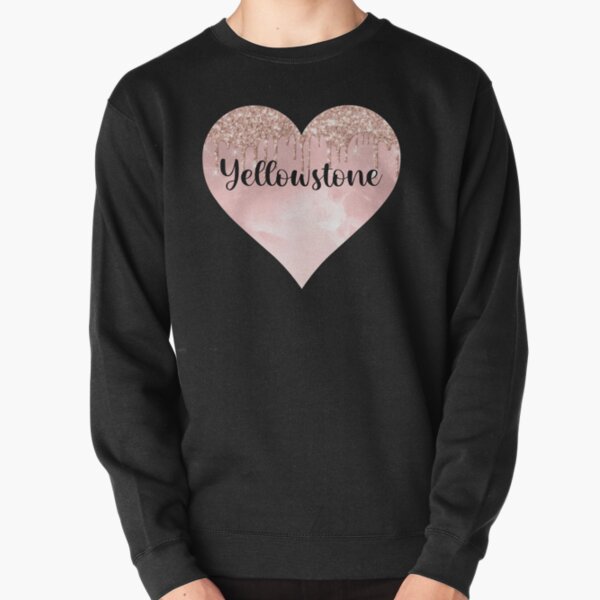 Yellowstone trip in glitter heart Pullover Sweatshirt RB1608 product Offical yellowstone Merch
