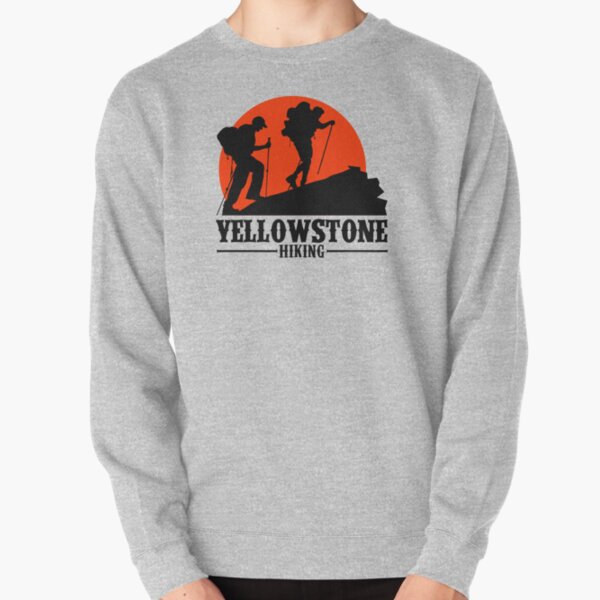 Yellowstone hiking trip gift Pullover Sweatshirt RB1608 product Offical yellowstone Merch