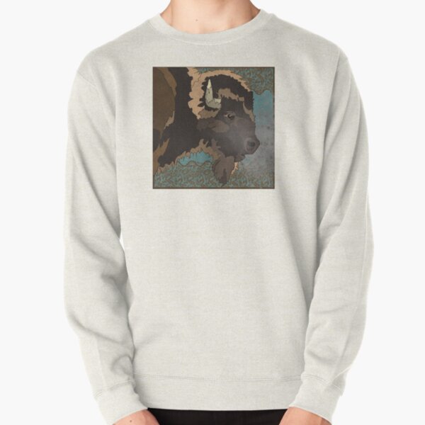 Yellowstone Bison Pullover Sweatshirt RB1608 product Offical yellowstone Merch