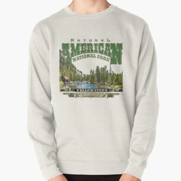 Yellowstone - National Park - Wyoming Pullover Sweatshirt RB1608 product Offical yellowstone Merch