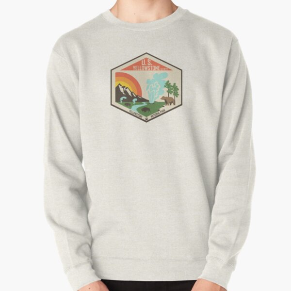 Yellowstone National Park Pullover Sweatshirt RB1608 product Offical yellowstone Merch