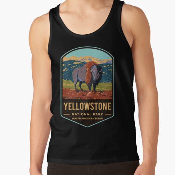 Yellowstone National Park American Bison Tank Top RB1608 product Offical yellowstone Merch