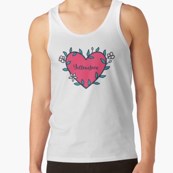 Yellowstone Heart Tank Top RB1608 product Offical yellowstone Merch