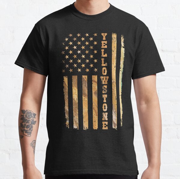 Yellowstone Flag Vintage  Classic T-Shirt RB1608 product Offical yellowstone Merch