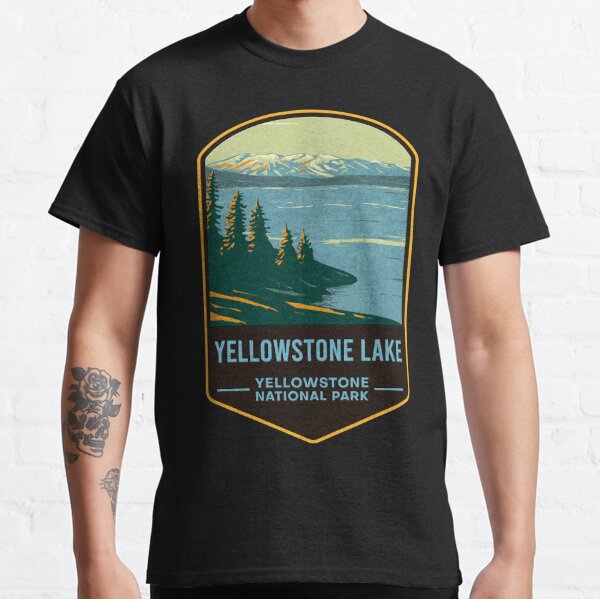 Yellowstone Lake Yellowstone National Park Classic T-Shirt RB1608 product Offical yellowstone Merch