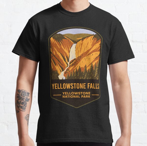 Yellowstone Falls - Yellowstone National Park Classic T-Shirt RB1608 product Offical yellowstone Merch