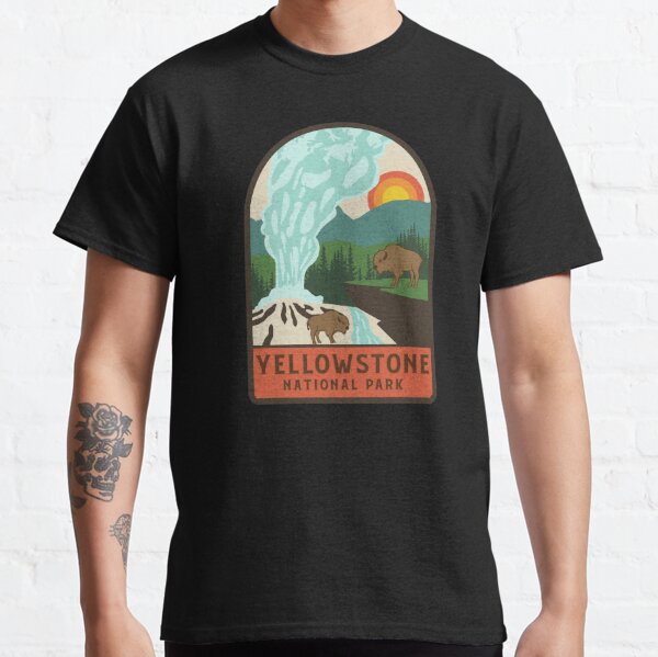 Yellowstone - National park Classic T-Shirt RB1608 product Offical yellowstone Merch
