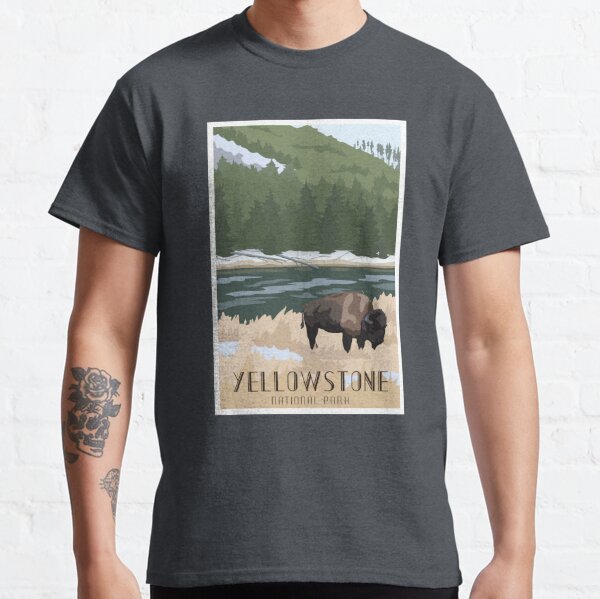 Yellowstone National Park Classic T-Shirt RB1608 product Offical yellowstone Merch