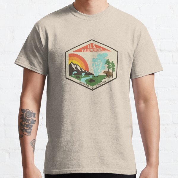 Yellowstone National Park Classic T-Shirt RB1608 product Offical yellowstone Merch