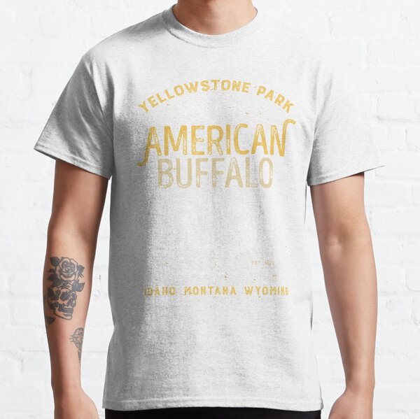 Yellowstone National Park Bison Buffalo T shirt - Vintage Classic T-Shirt RB1608 product Offical yellowstone Merch