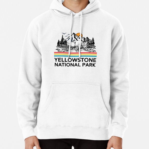 Vintage Yellowstone National Park Retro 80s Mountains T-Shirt Tee Gifts Pullover Hoodie RB1608 product Offical yellowstone Merch
