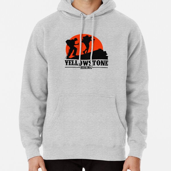 Yellowstone hiking trip gift Pullover Hoodie RB1608 product Offical yellowstone Merch