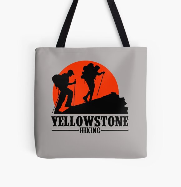 Yellowstone hiking trip gift All Over Print Tote Bag RB1608 product Offical yellowstone Merch