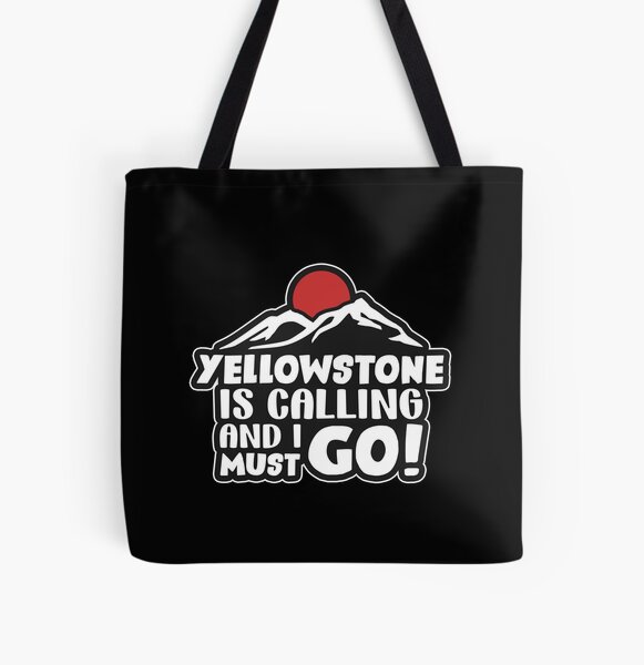 Yellowstone is calling All Over Print Tote Bag RB1608 product Offical yellowstone Merch