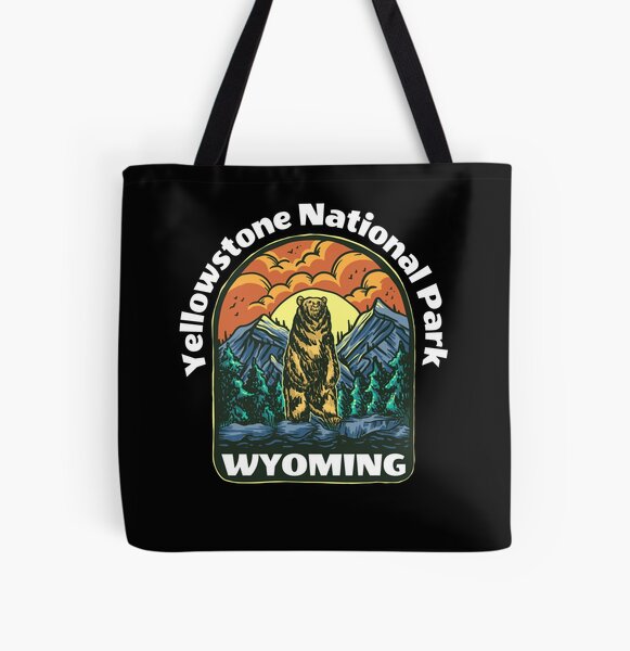 Yellowstone National Park All Over Print Tote Bag RB1608 product Offical yellowstone Merch