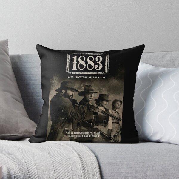1883 Yellowstone Tv Series Throw Pillow RB1608 product Offical yellowstone Merch