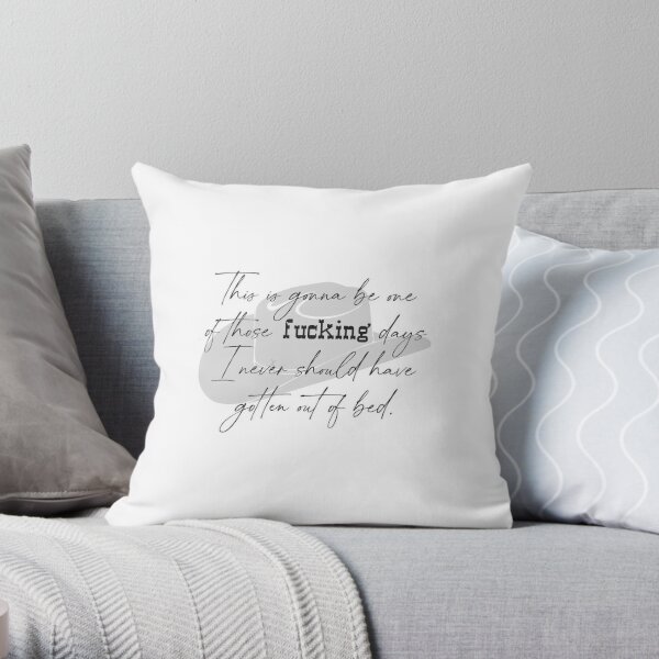 Rip Wheeler, Dutton Ranch, Yellowstone funny quote Throw Pillow RB1608 product Offical yellowstone Merch