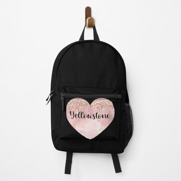 Yellowstone trip in glitter heart Backpack RB1608 product Offical yellowstone Merch