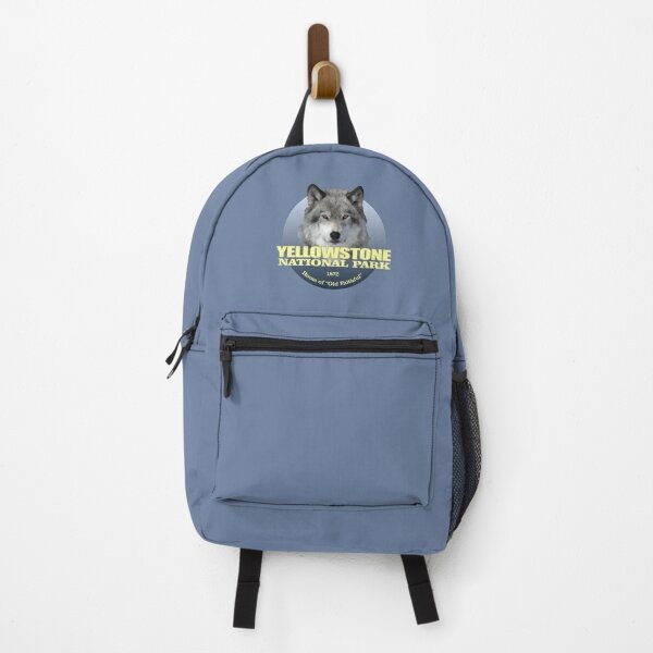 Yellowstone National Park (gray wolf)(WT) Backpack RB1608 product Offical yellowstone Merch