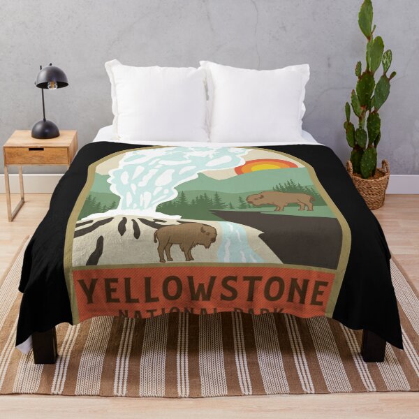 Yellowstone National Park Throw Blanket RB1608 product Offical yellowstone Merch