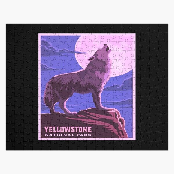 Yellowstone National Park vintage Jigsaw Puzzle RB1608 product Offical yellowstone Merch