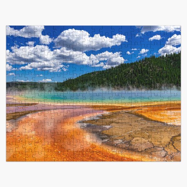 Grand Prismatic Spring Yellowstone National Park Wyoming, USA Jigsaw Puzzle RB1608 product Offical yellowstone Merch