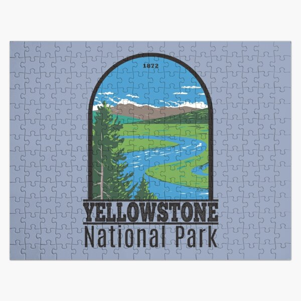 Yellowstone National Park Hayden Valley Jigsaw Puzzle RB1608 product Offical yellowstone Merch