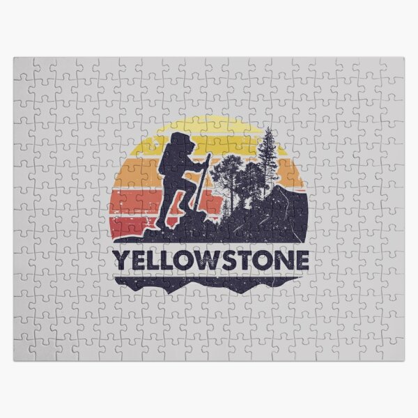 Yellowstone hiker gift Jigsaw Puzzle RB1608 product Offical yellowstone Merch