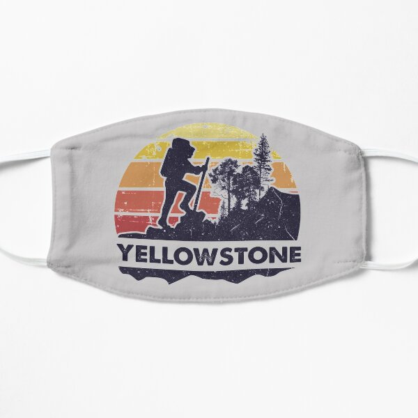 Yellowstone hiker gift Flat Mask RB1608 product Offical yellowstone Merch